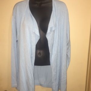 Vince Camuto Lt. Blue #9165252 Cardigan SZ L NEW